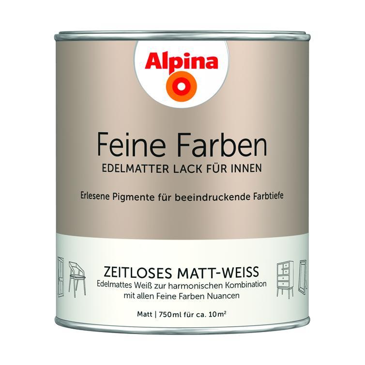 buntlack zeitloses weiß matt 750ml