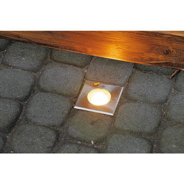 LDBS Lichtdienst Bodeneinbaustrahler Potsdam eckig GU10