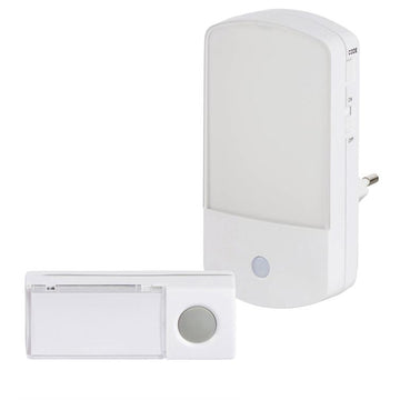 HEIDEMANN HX Funkgong-Set Nightlight 230 V, 150 m reinweiß
