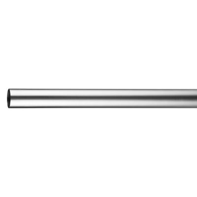 rohr 25mm 160cm edelstahl-optik
