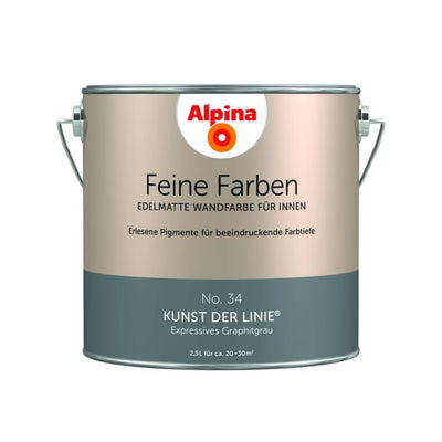 wandfarbe kunst der linie 2,5l
