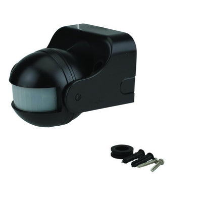 bewegungsmelder 180° 1000w schwarz