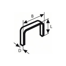 feindrahtklammern typ 53 11,4x0,74x8 mm