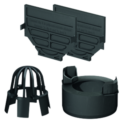 aco hexaline 2.0 zubehörset schwarz