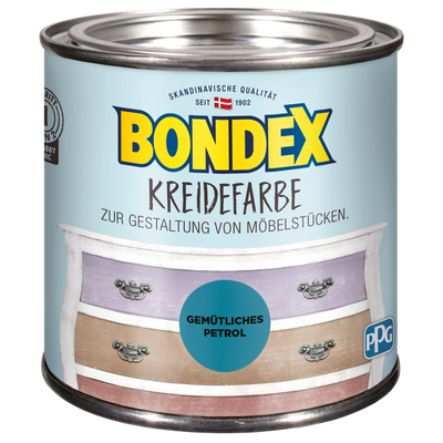 bondex kreidefarbe gemütl. petrol 0,5l