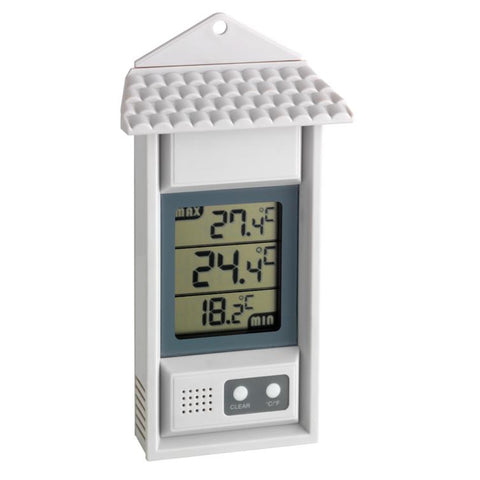 thermometer elektr. max-min wetterfest