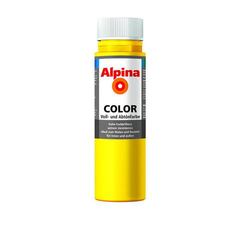 abtönpaste alpina color sun.yellow 250ml