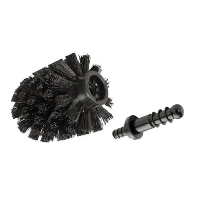 ersatzbürste f.wc-garni.m.adapter schw.