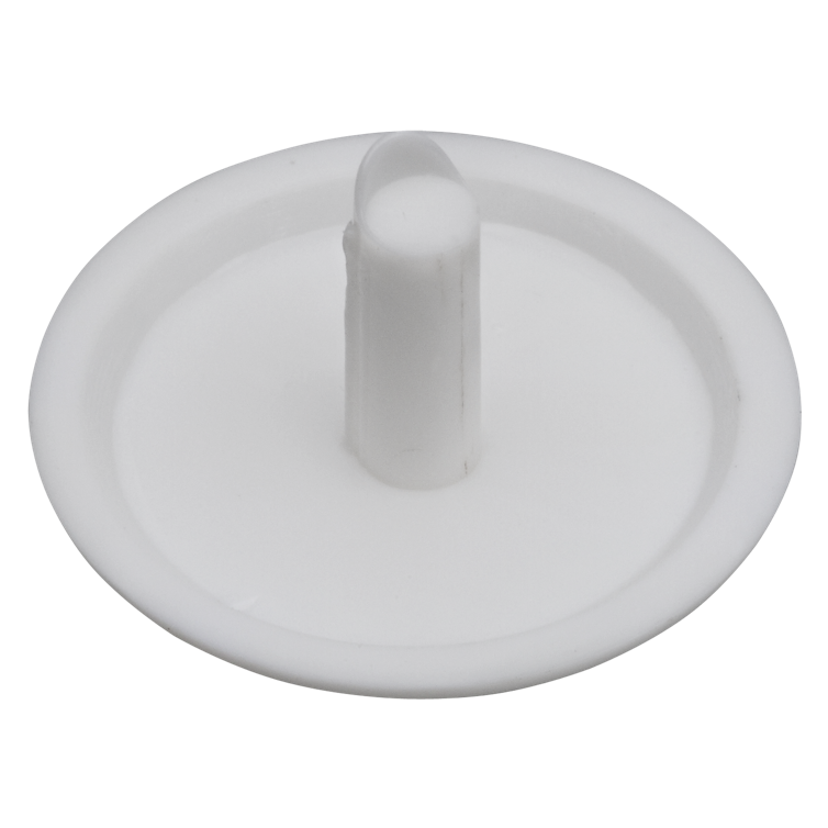 kappen kunststoff weiß ø2,5 mm