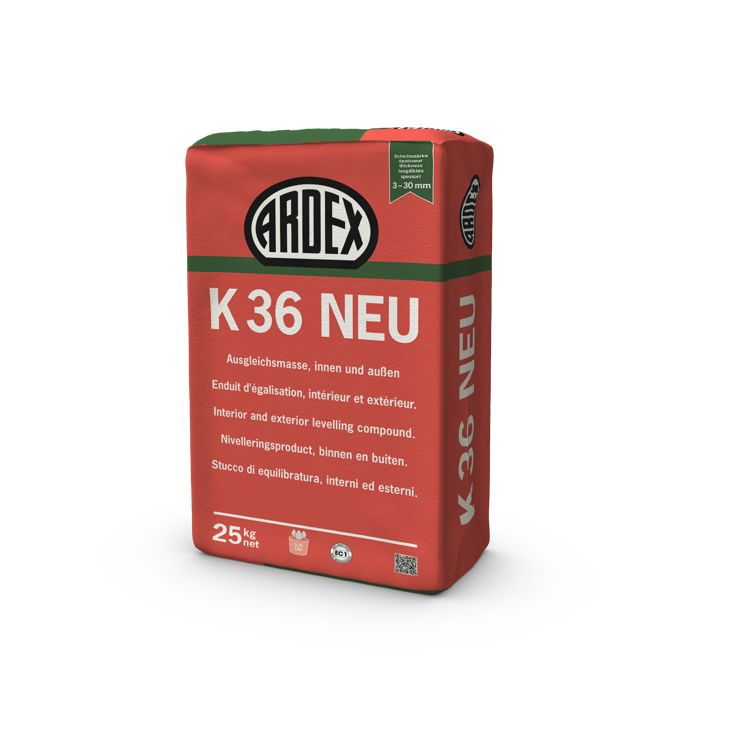 ardex k 36 ausgleichsmasse 25kg