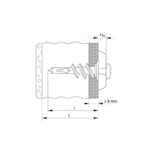 gipskartondübel metall gkm 27 (100 st)