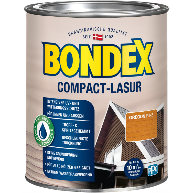 bondex compact lasur oregon pine 0,75l