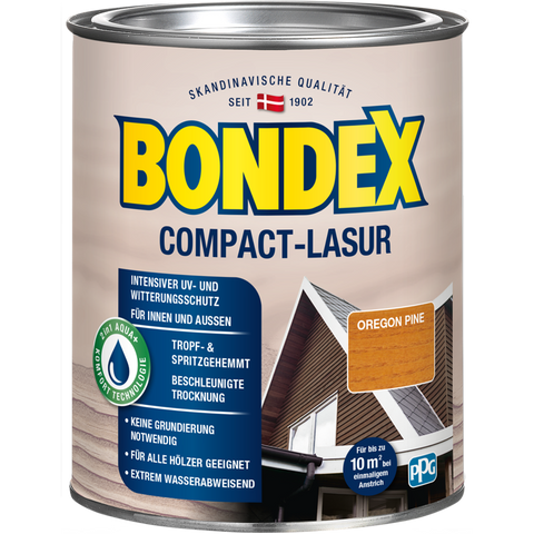 bondex compact lasur oregon pine 0,75l