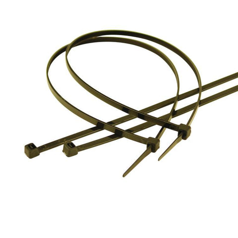 kabelbinder 365x4,8mm schwarz 100 st.