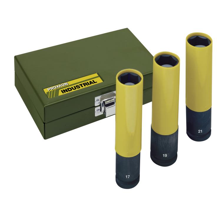 impact radmuttern - satz 1/2" 3-tlg.