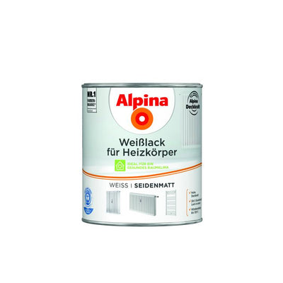 weißlack für heizkörper seidenmatt 750ml