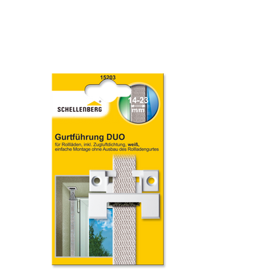gurtführung as-duo eckig weiß