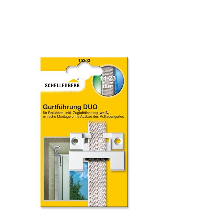 gurtführung as-duo eckig weiß