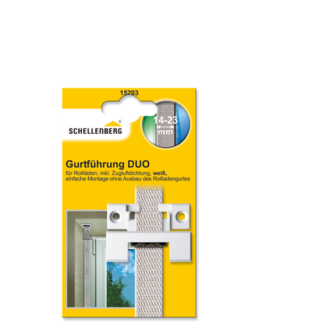 gurtführung as-duo eckig weiß