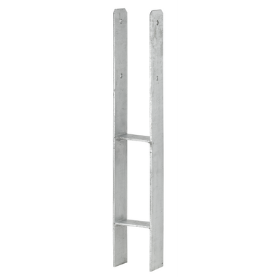 h-pfostenanker fvz. 91x60x600x5,0 mm