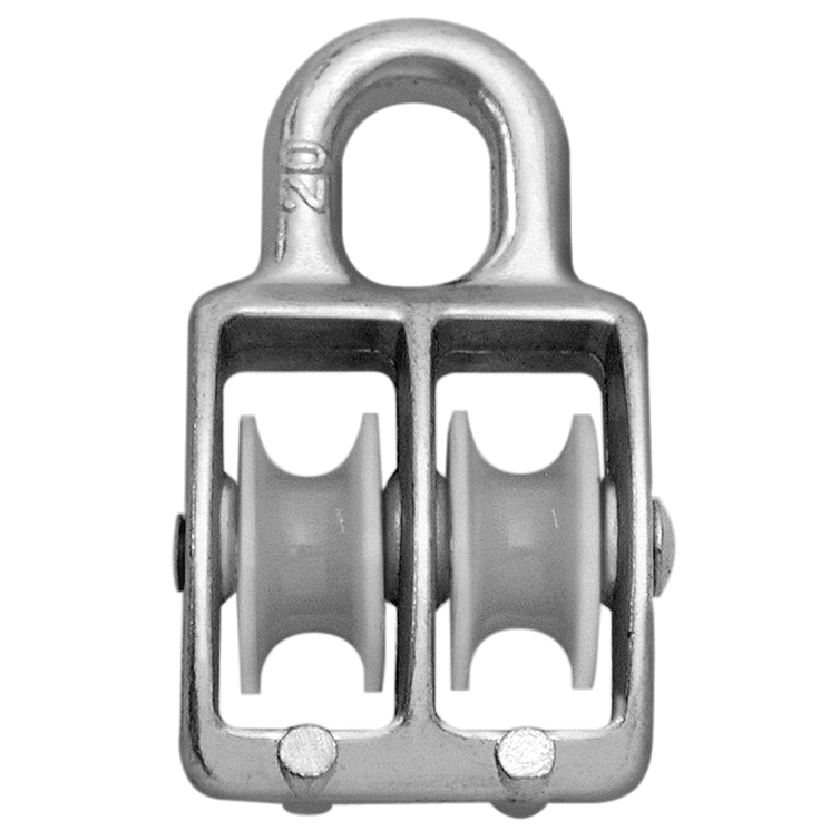 blockseilrolle doppelt verz. bis ø8,0 mm