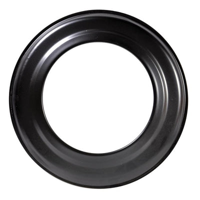 mauerrosette ø150 2 mm starr schwarz