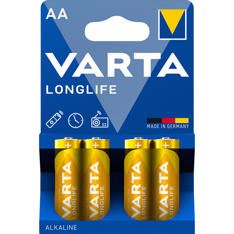batterie longlife aa 4er