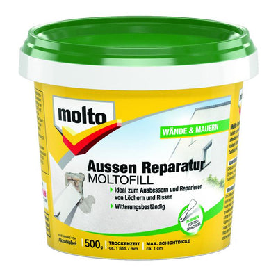 moltofill fertigspachtel aussen 500g