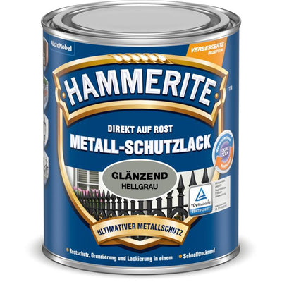 met.schutzlack hellgrau glzd. 250ml