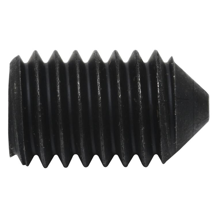 madenschraube mit spitze blank 5x10 mm