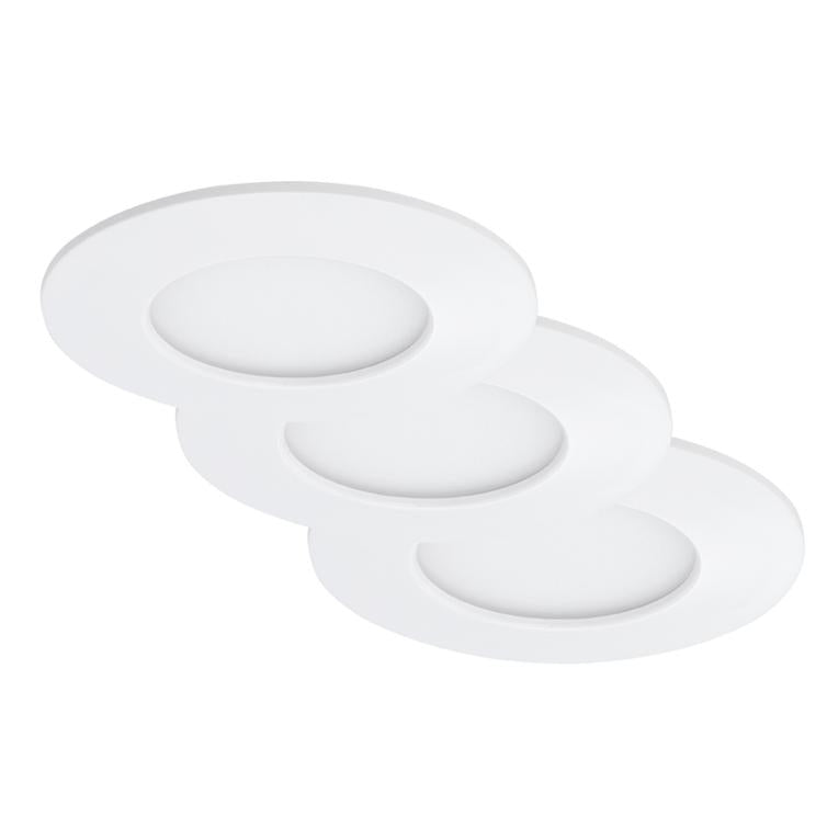 einbauleuchten 3er-set 3xled 5w weiß