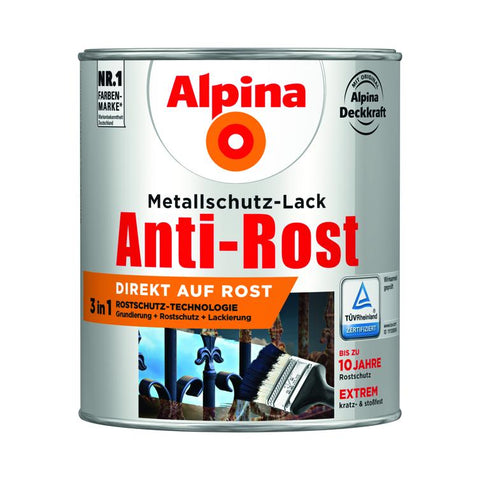 metallschutzlack glänzend rot 750ml