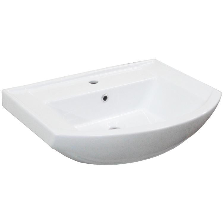 keramikbecekn a-vera 66 cm weiß