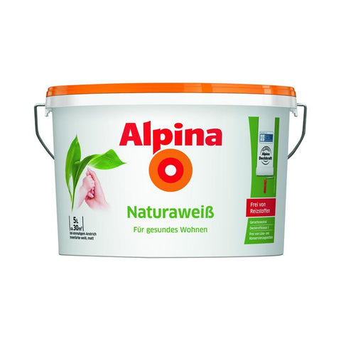 alpina naturaweiß weiß/matt 5l
