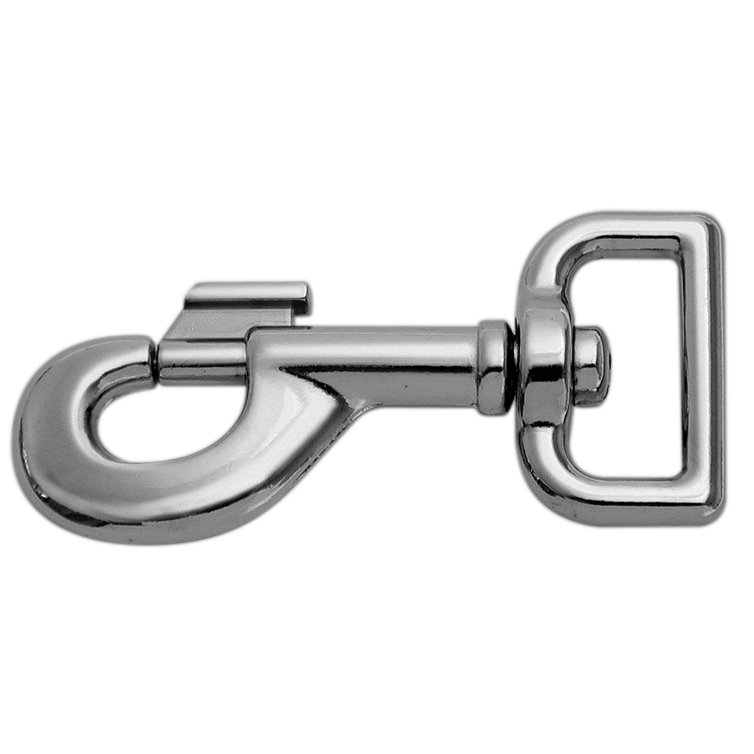 karabinerhaken vernickelt ø26x80 mm