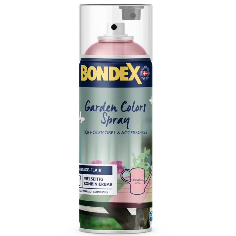 bondex garden colors liebevo. rosa 400ml