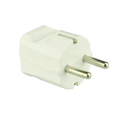 stecker weiß pvc zentrale einführung