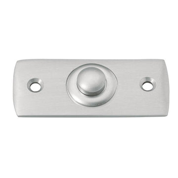 HEIDEMANN Klingeltaster ARIES Messing-Nickel, 27×65×4 mm
