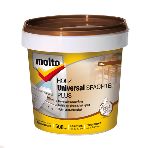 molto universal holzspachtel plus 500ml