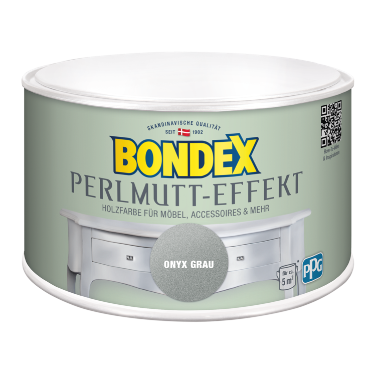 bondex perlmutt onyx grau 0,5l