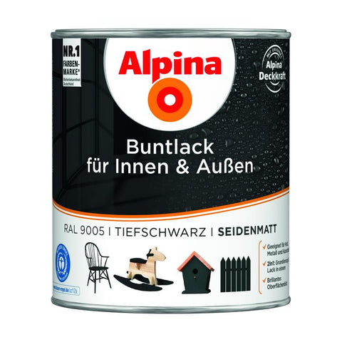 buntlack f.innen seidenm.tiefschw.750ml