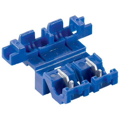 stecksicherungenhalter blau 1,5 qmm