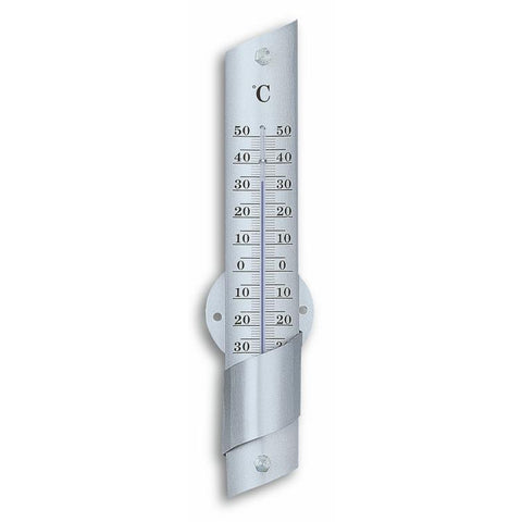 thermometer innen / außen aluminium