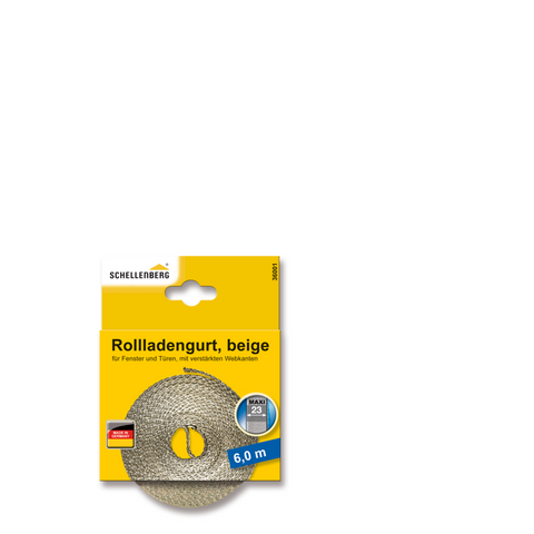 rollladengurt 23 mm/6,0 m beige