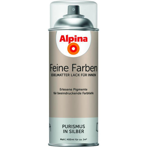 buntlack spray purismus in silber 400ml