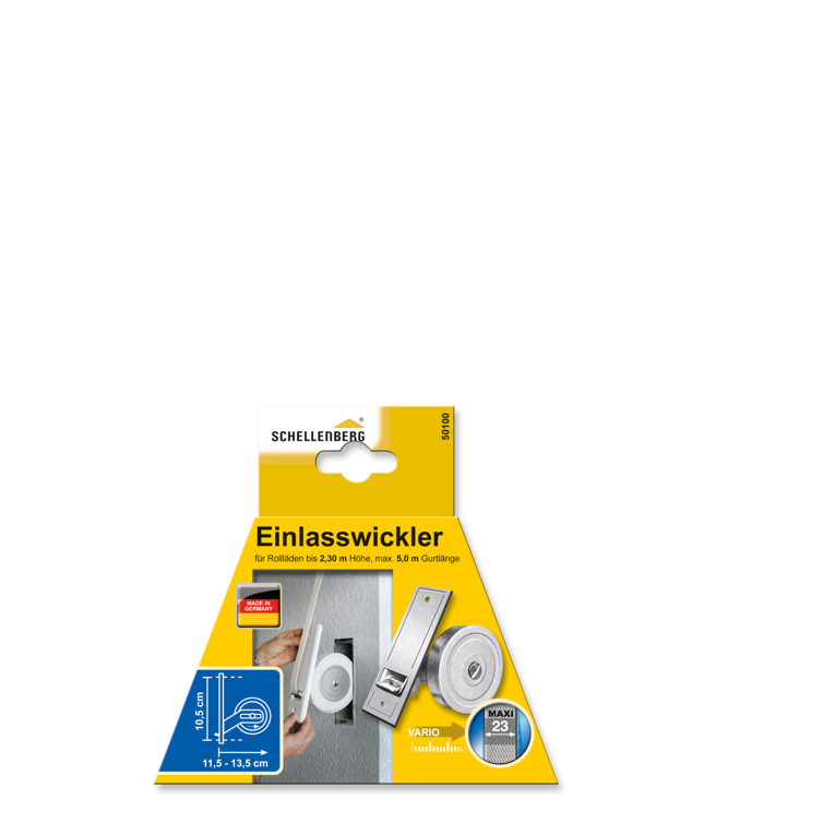 einlaßwickler maxi lochabstand 10,5 cm