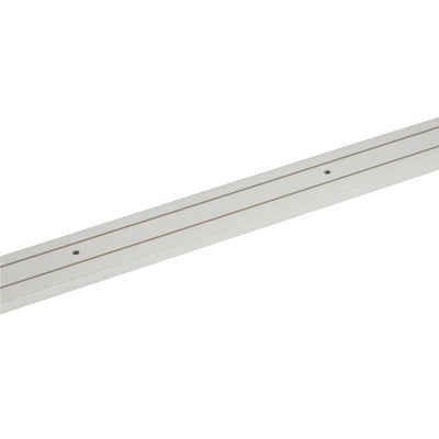 vorhangschiene 2-läufig weiß 180cm