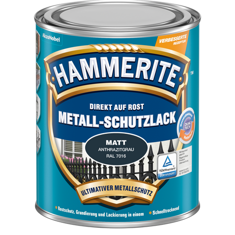 met.schutzlack anthrazit matt 2,5l