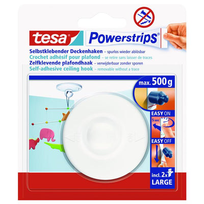 powerstrips deckenhaken weiß 1 st.