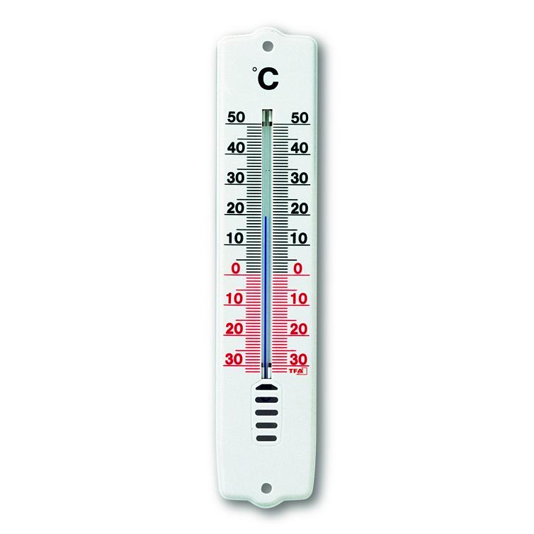 thermometer kunststoff weiß